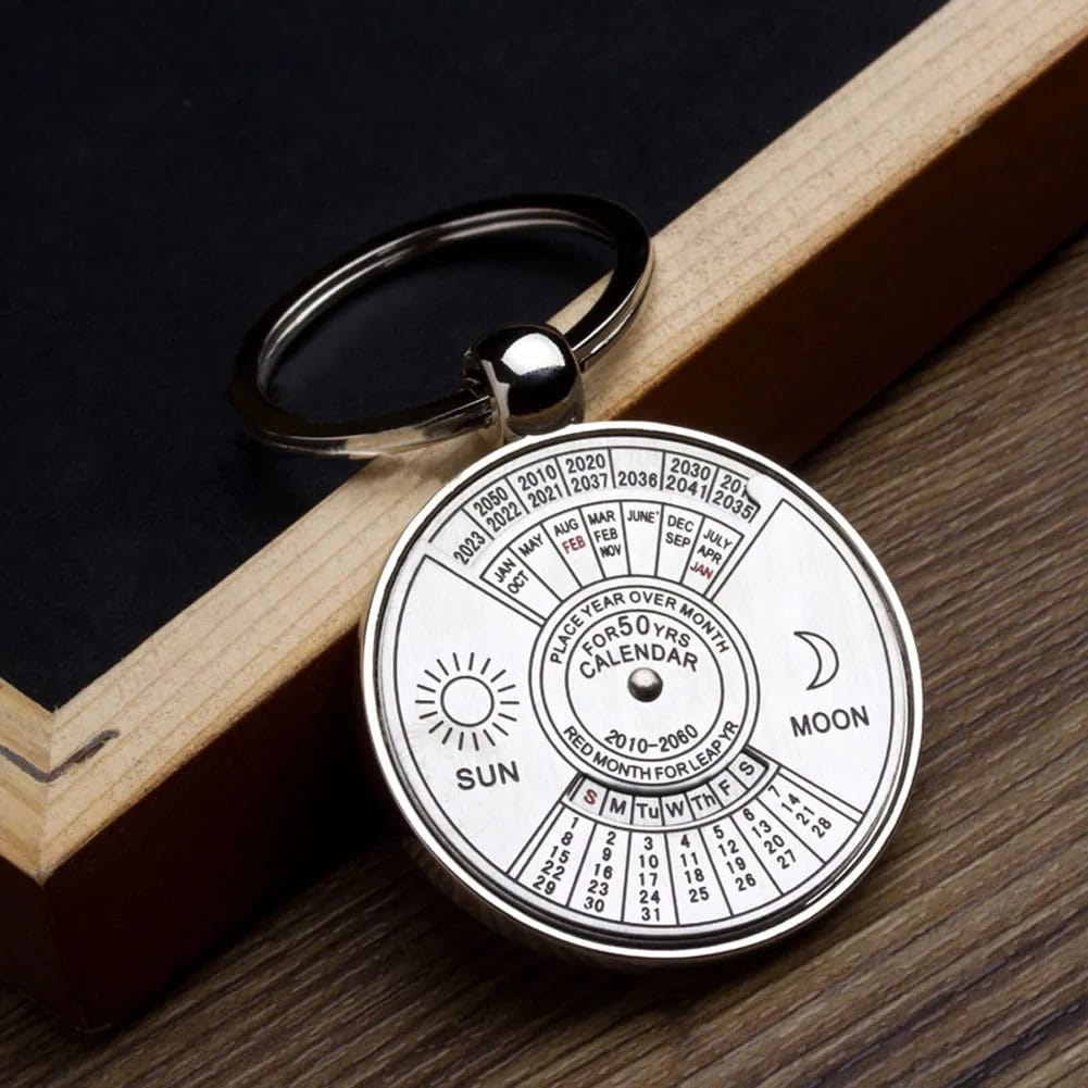 calendrier-perpetuel-porte-cles-1 Calendario Perpetuo Llavero – Image 1