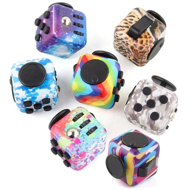 fidget-toy-cube-1 Cubo Antiestrés Fidget – Image 1