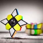 Fidget Spinner Cubo de Rubik