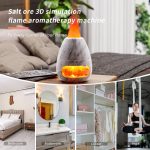 Lámpara Difusora de Aceite Esencial de Piedra de Sal – Image 2