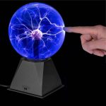 Lámpara de plasma azul