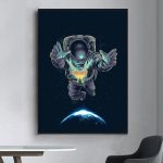 Póster Astronauta Cartoon – Image 2