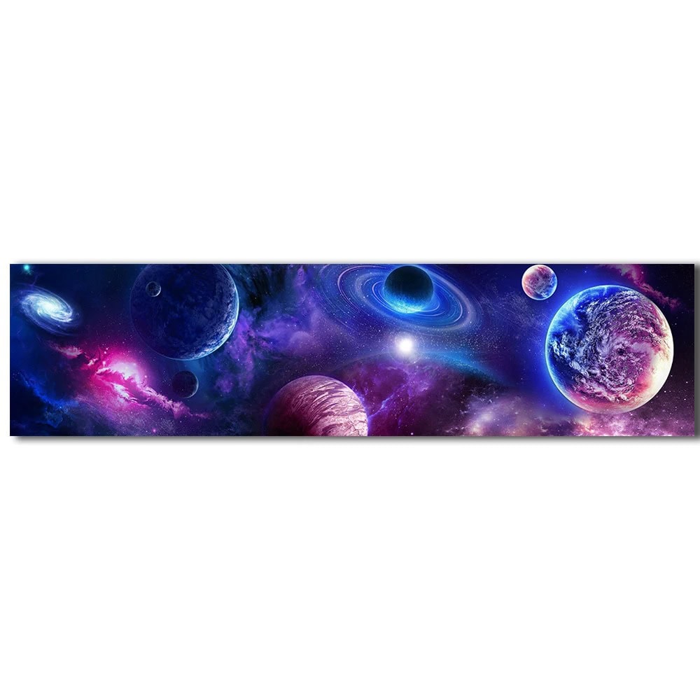 poster-cosmos-multicolore-et-planetes-1 Póster Cosmos Multicolor y Planetas – Image 1