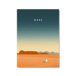 Póster Ilustración Planeta Marte – Image 2