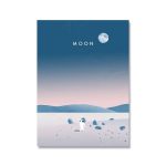 Póster Ilustración Superficie de la Luna – Image 2