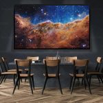 Póster "Nebulosa de la Quilla" de James Webb