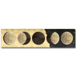 Póster Fases Lunares en Relieve Dorado – Image 3