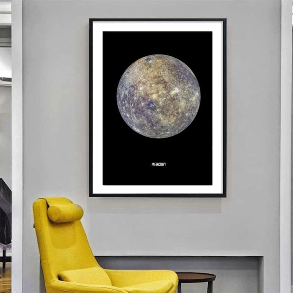 poster-planete-mercure-1 Póster Planeta Mercurio – Image 1
