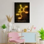 Póster Científico Molécula Química