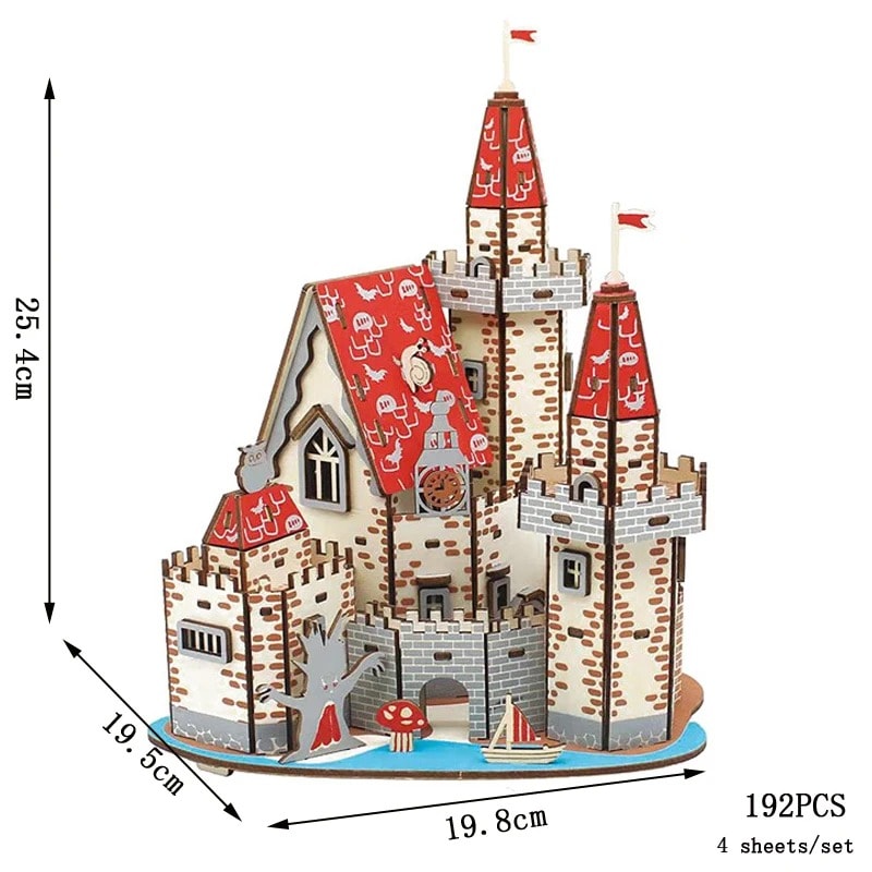 puzzle-3d-chateau-daventure-1 Puzzle 3D Castillo de la Aventura – Image 1