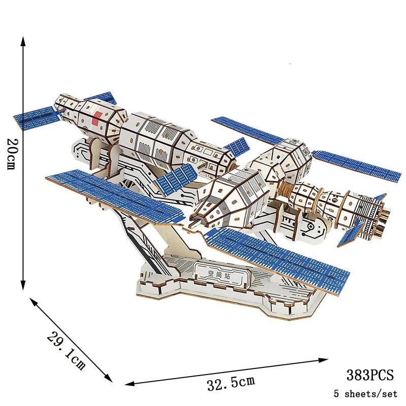 puzzle-3d-china-space-station-1 Puzzle 3D Estación Espacial China – Image 1