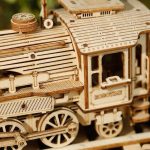 Puzzle 3D Locomotora de madera – Image 2