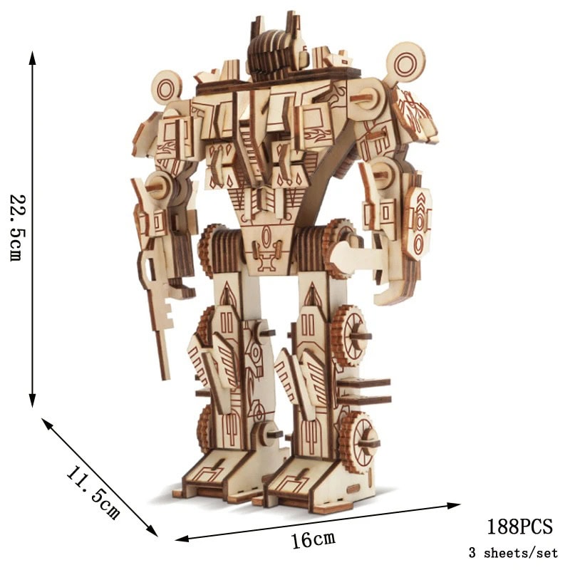 puzzle-3d-robot-1 Puzzle 3D Robot – Image 1