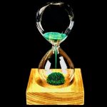 Reloj de arena magnético de cristal – Image 7