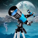Telescopio compacto para principiantes 70mm