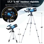 Telescopio compacto para principiantes 70mm – Image 3