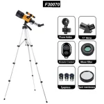 Telescopio compacto para principiantes 70mm – Image 4