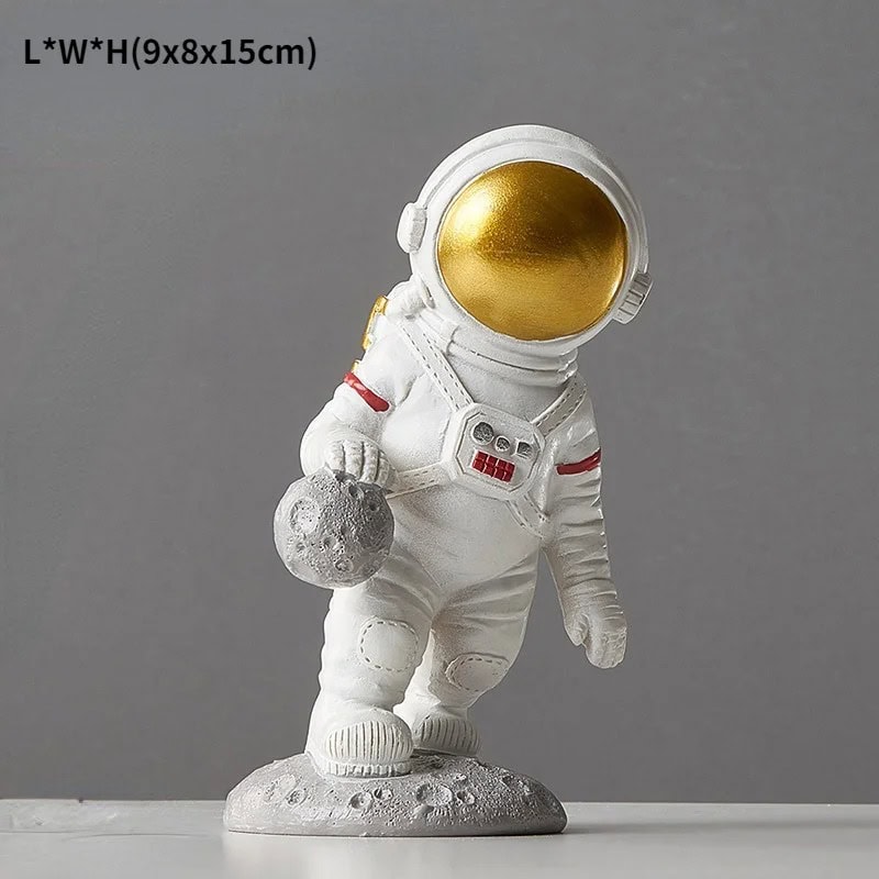 figurine-astronaute-avec-meteorite-1 Figura Astronauta con Meteorito – Image 1