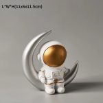 Figura Astronauta Cuarto Creciente de Luna – Image 2