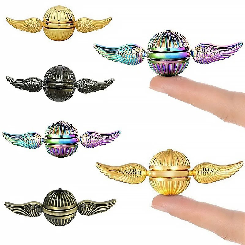 hand-spinner-vif-dor-1 Fidget Spinner Snitch Dorada – Image 1