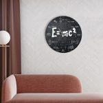 Reloj de Pared Einstein E=mc2