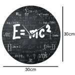 Reloj de Pared Einstein E=mc2 – Image 5