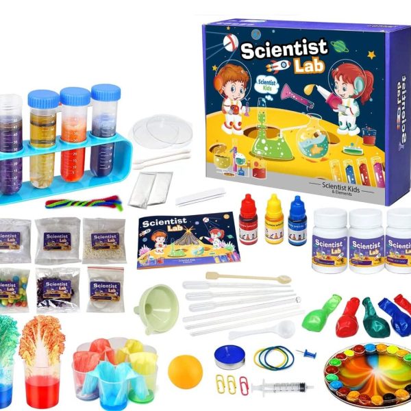 Kit de Química para Niños (6-10 años) 60 Experimentos Científicos