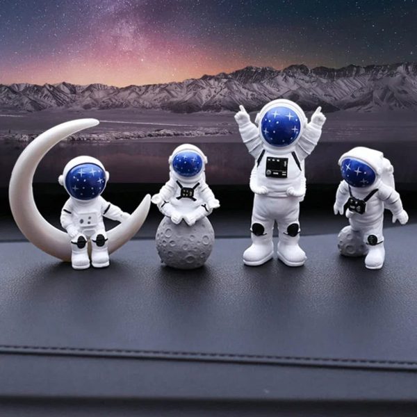 Pack Figuras de Astronautas (4 piezas)