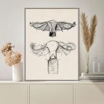 Póster Anatomía del Útero