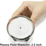 Plaque à plasma de 2,5 pouces pour expériences scientifiques et démonstrations éducatives. Idéal pour illustrer la conduction électrique et les phénomènes plasma.