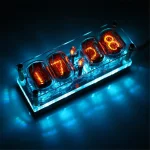 Reloj lámpara Nixie