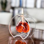 Lámpara de Aceite Corazón