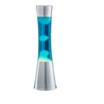 Lámpara de lava azul turquesa