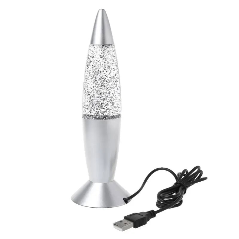 lampe à lave fusée (1) Lámpara de lava cohete – Image 1