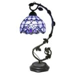 Lámpara de mesa original azul