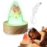 Lámpara de sal del Himalaya natural – Image 2