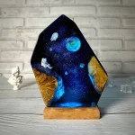 Lámpara galaxia de resina – Image 2