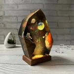 Lámpara galaxia de resina – Image 3