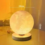 Lámpara luna luz nocturna – Image 4