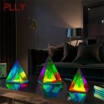 Lámpara pirámide holográfica RGB – Image 6