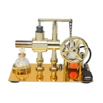 Motor Stirling generador eléctrico kit DIY