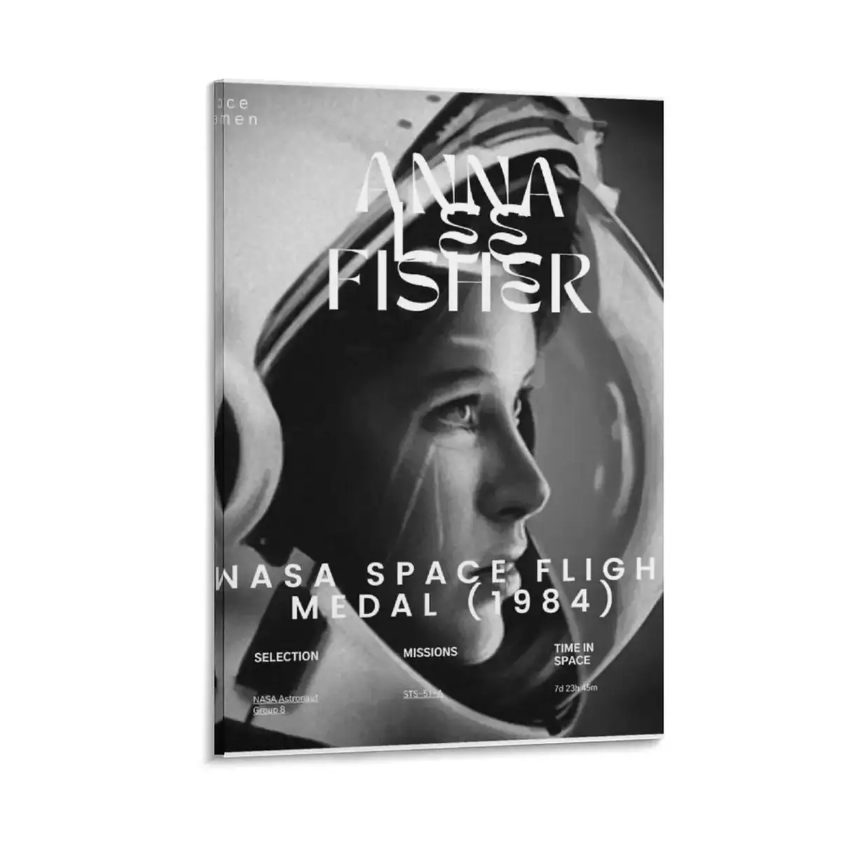 anna-fisher-astronaute-poster-1 Póster de Anna Fisher astronauta – Image 1
