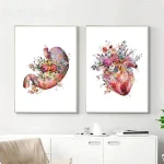 Ilustraciones de órganos del cuerpo humano – Image 2