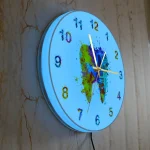 Reloj de pared original LED con cable – Image 6