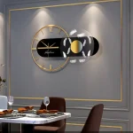 Reloj de pared original de acero – Image 3