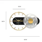 Reloj de pared original de acero – Image 4