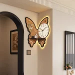 Reloj de pared original mariposa
