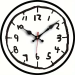 Reloj de pared silencioso original