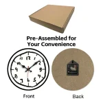 Reloj de pared silencioso original – Image 6