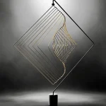 Escultura cinética de metal – Image 3